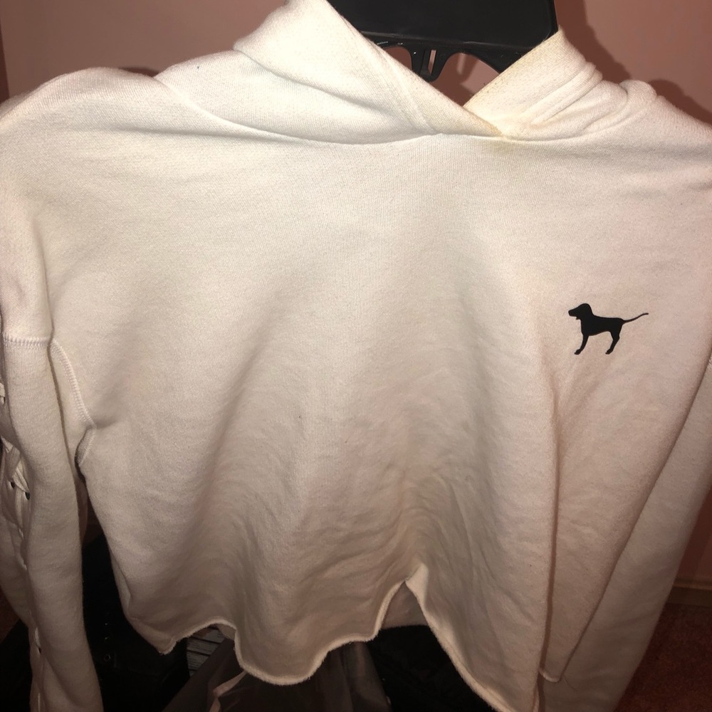 PINK VS cropped sweatshirt